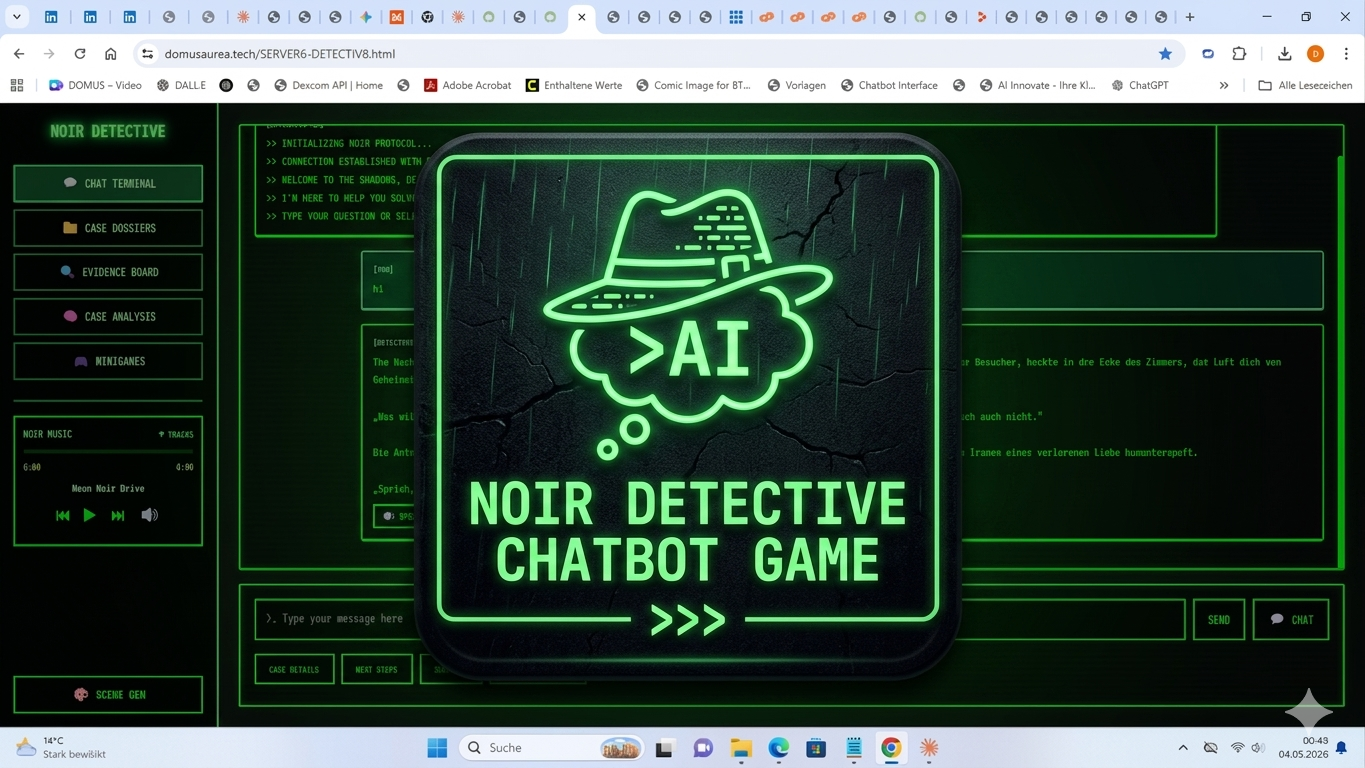 NOIR DETECTIVE AI Game